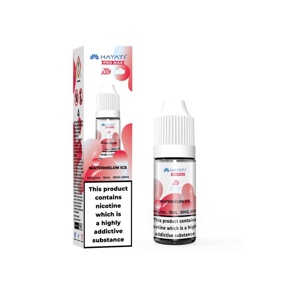 Hayati Pro Max Nic Salts E-Liquids 10ml Watermelon Ice 20mg