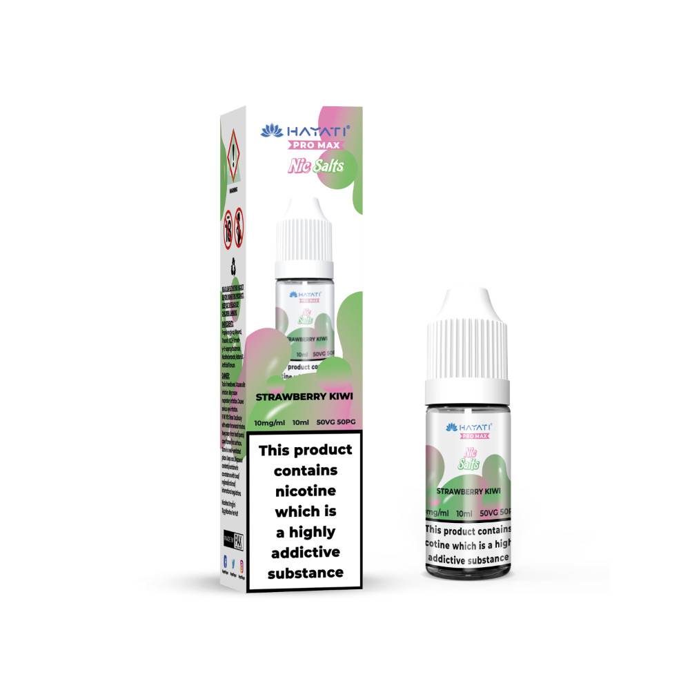 Hayati Pro Max Nic Salts E-Liquids 10ml Strawberry Kiwi 20mg