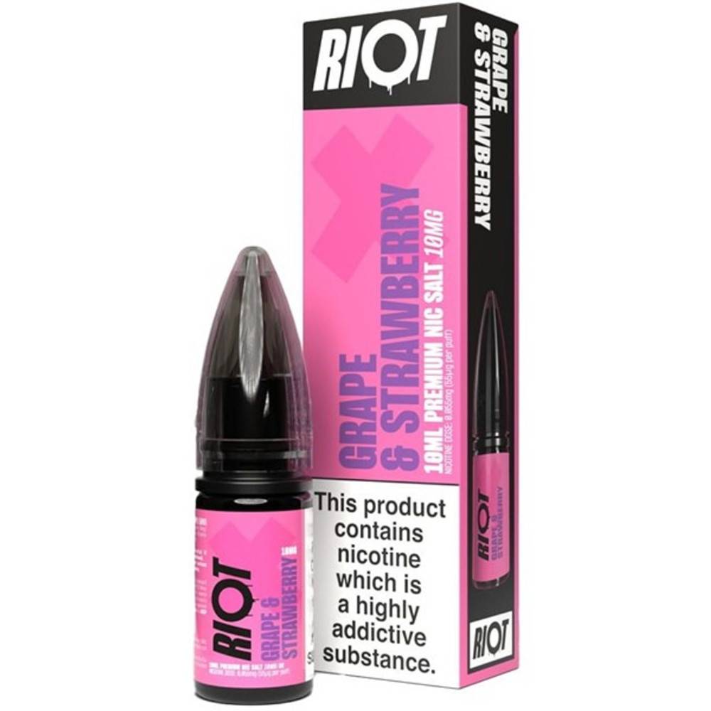 Riot X Nic Salts e liquids 10ml