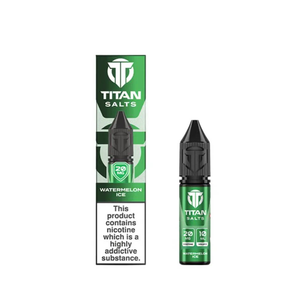 Titan Nic Salts e liquids 10ml Watermelon Ice 20mg