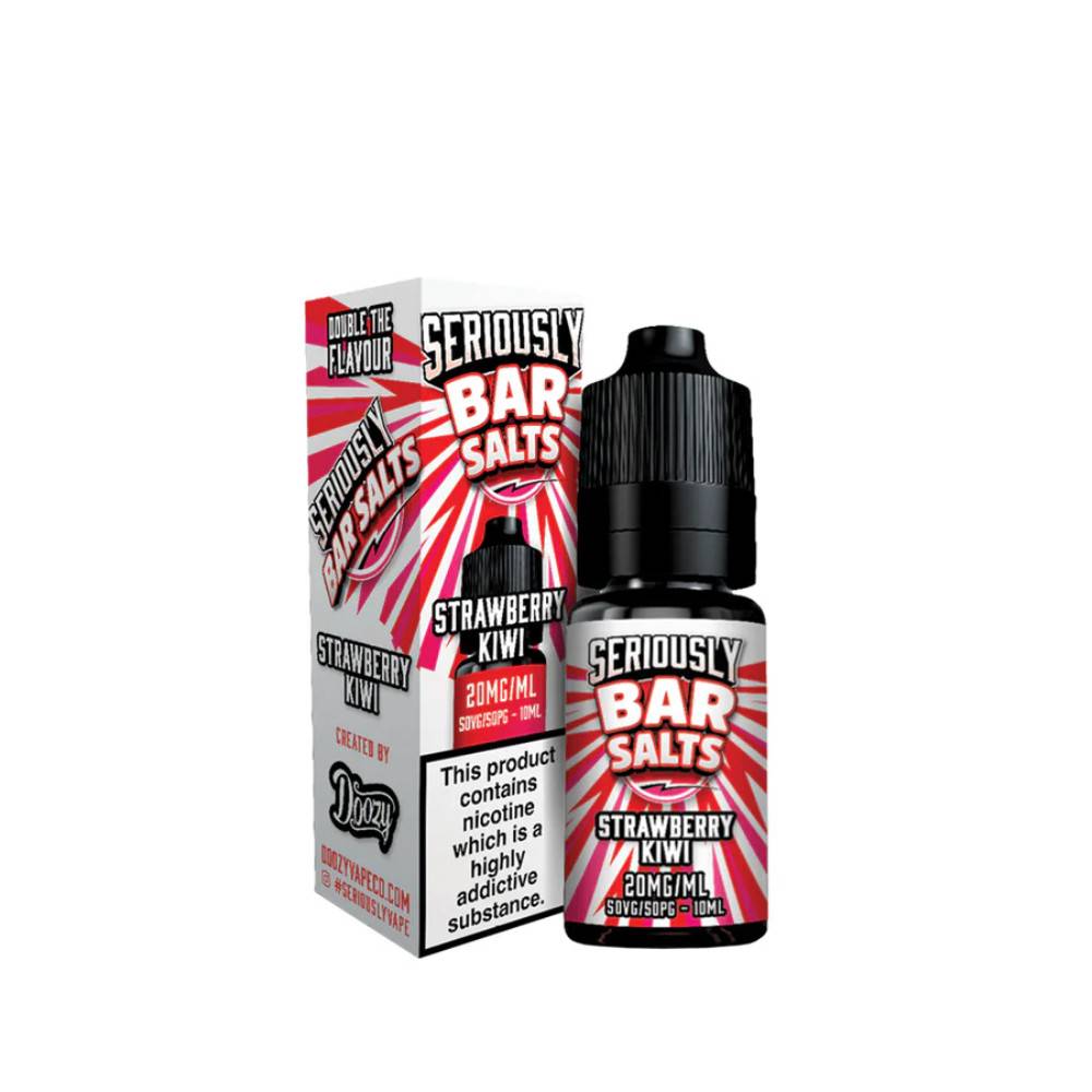 Doozy Seriously Bar Salts 10ml e liquids 10ml Strawberry Kiwi 20mg