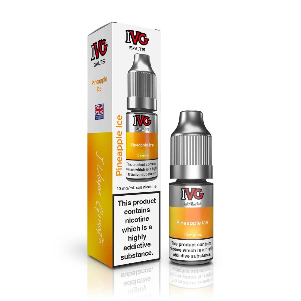 IVG Salt e liquids 10ml Pineapple Ice 20mg