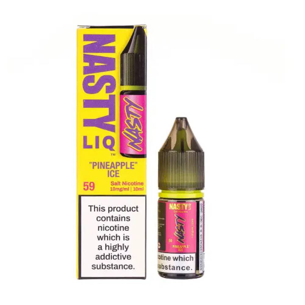 Nasty Liq Nic Salts e liquids 10ml Pineapple Ice 20mg