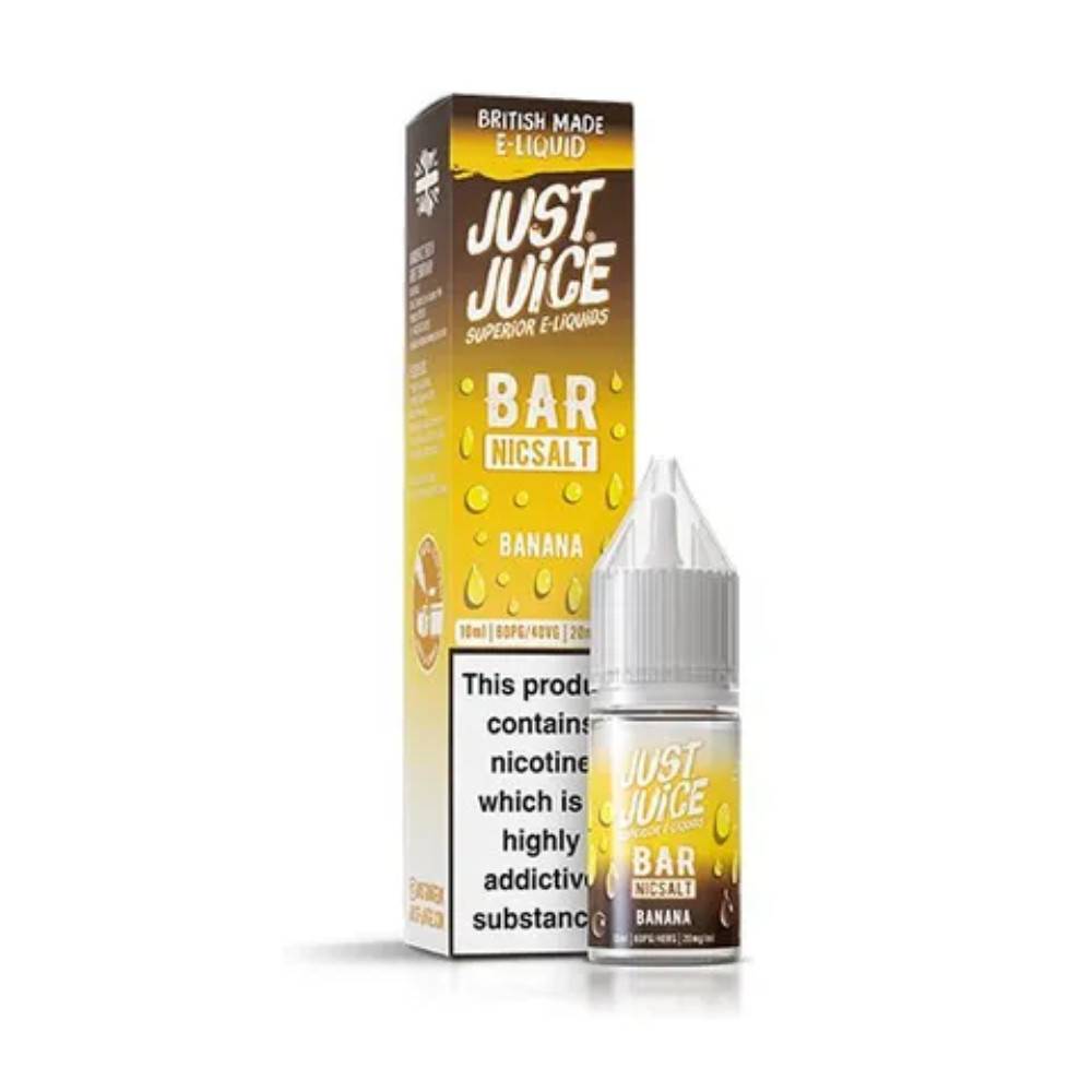 Just Juice Bar Nic Salts e liquids 10ml Banana 20mg