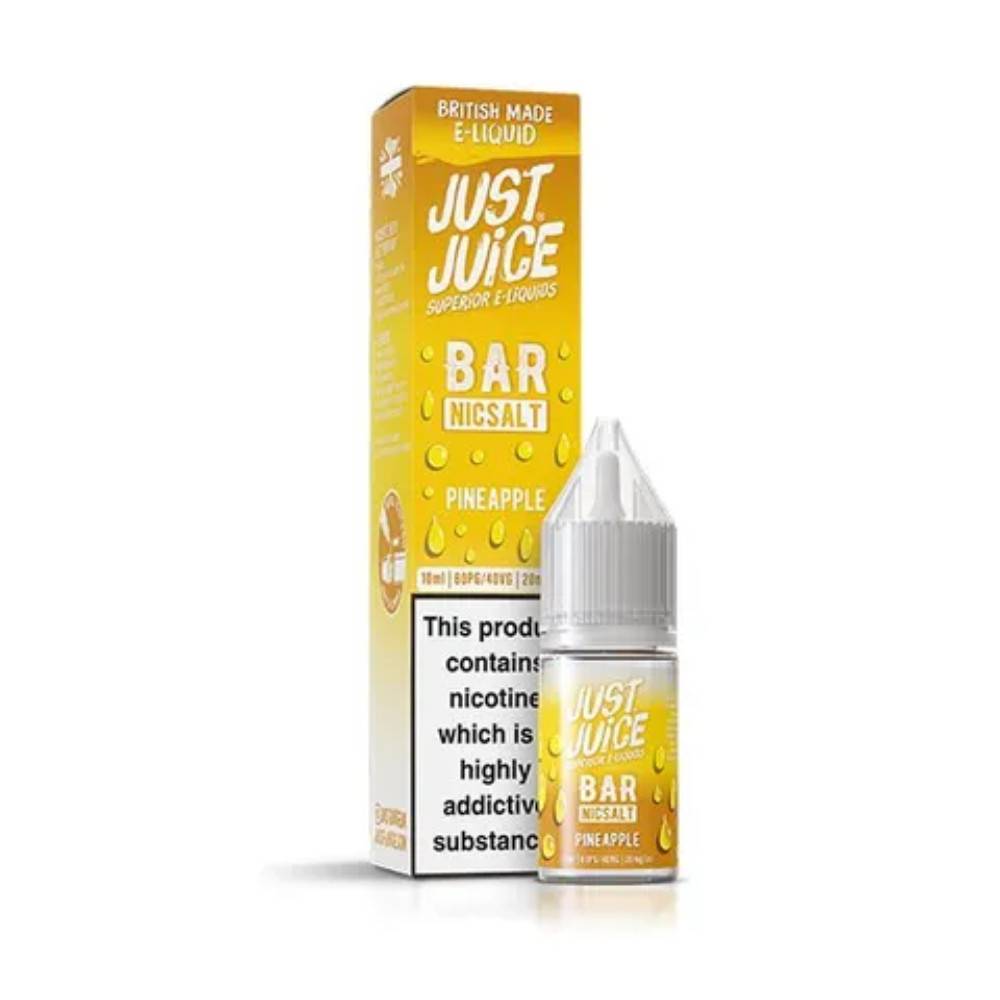 Just Juice Bar Nic Salts e liquids 10ml Pineapple 10mg