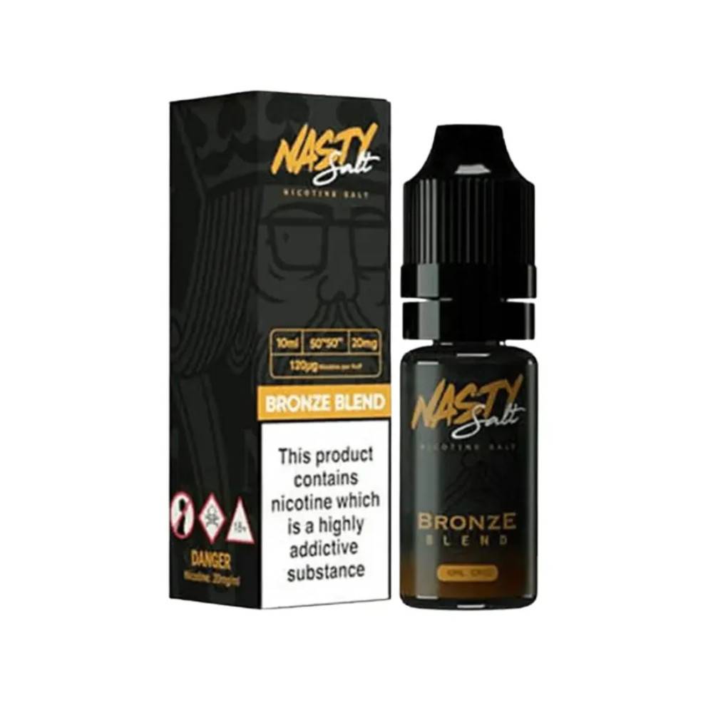 Nasty Juice Nic Salts e liquids 10ml Bronze Blend 10mg