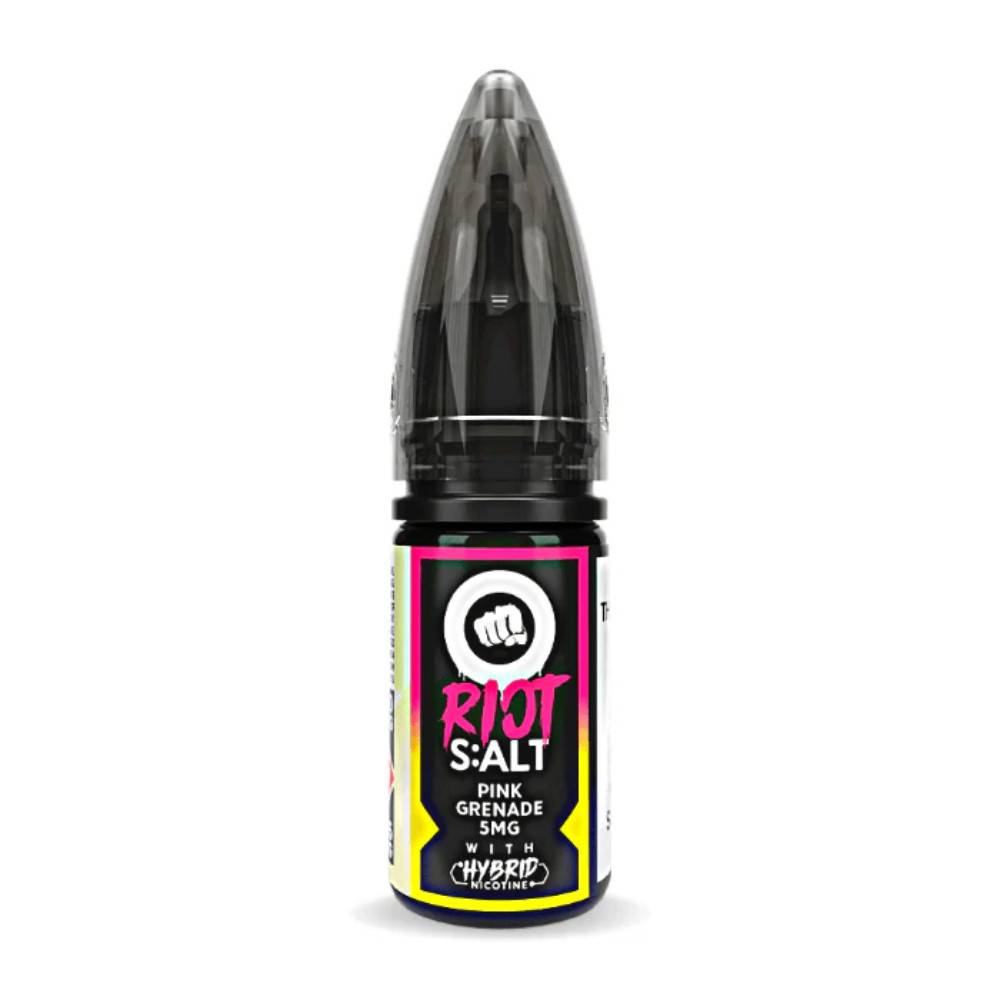 Riot Squad Nic Salt e liquids 10ml Pink Grenade 20mg