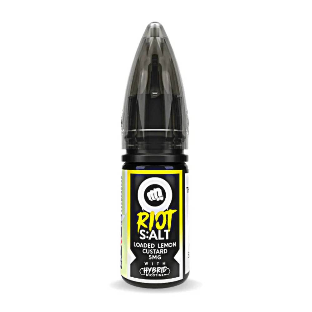 Riot Squad Nic Salt e liquids 10ml Lemon Custard 20mg