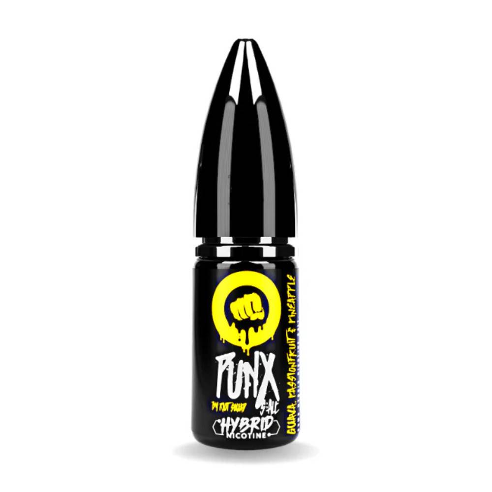 Riot Squad Punx Nic Salts e liquids 10ml Guava Passionfruit & Pineapple 10mg