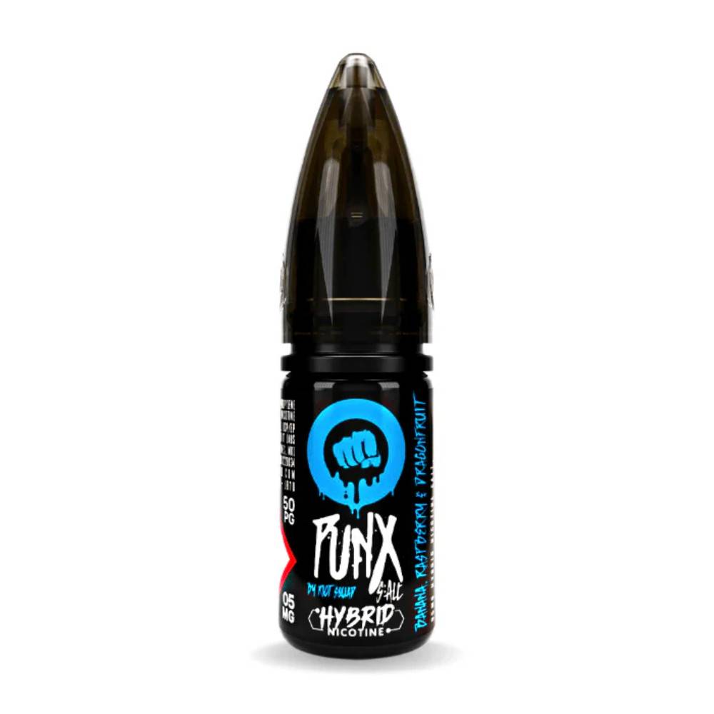 Riot Squad Punx Nic Salts e liquids 10ml Banana Raspberry Dragon 10mg