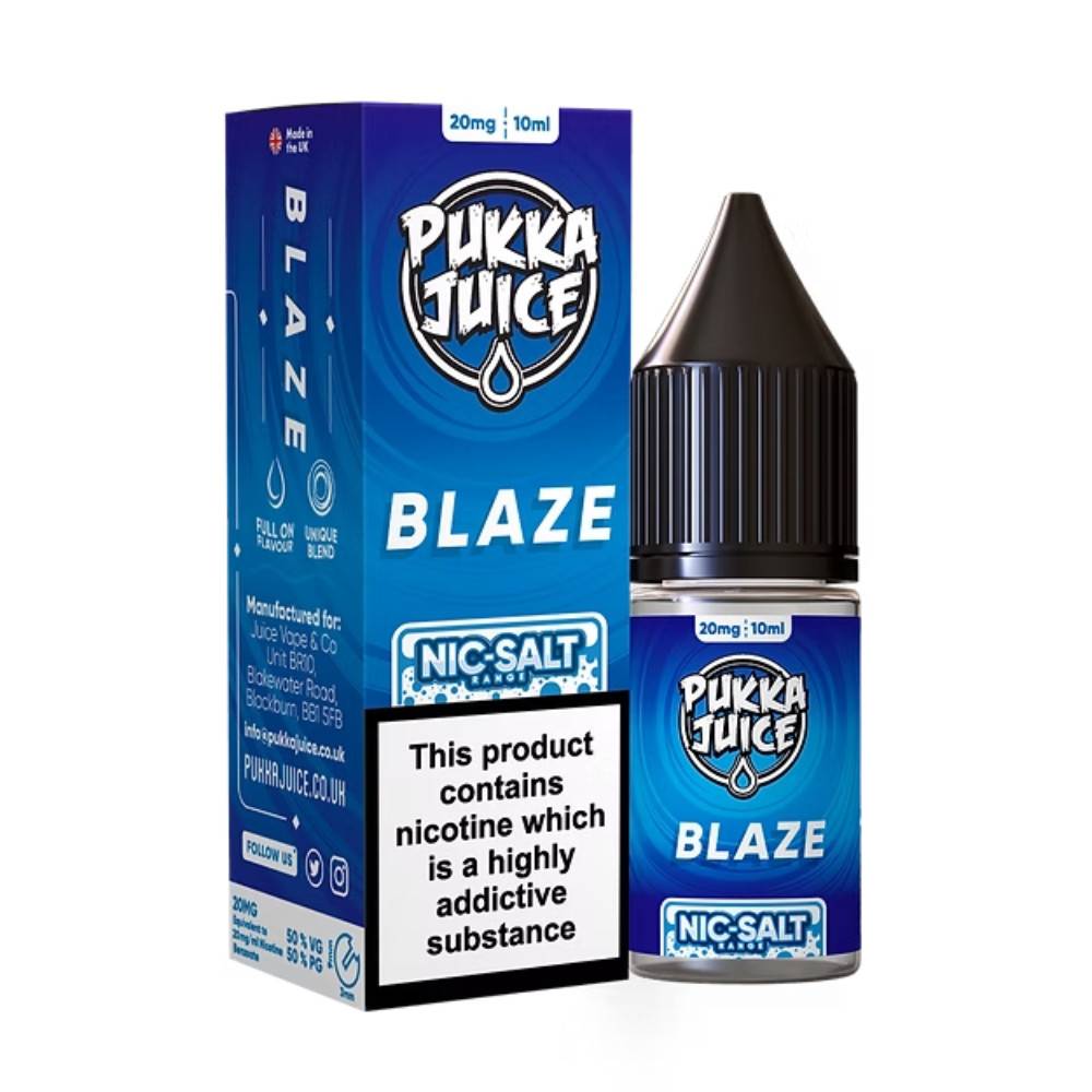 Pukka Juice Nic Salts e liquids 10ml