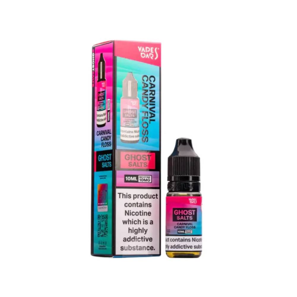 Ghost 3500 Nic Salts e liquids 10ml Carnival Candy 20mg