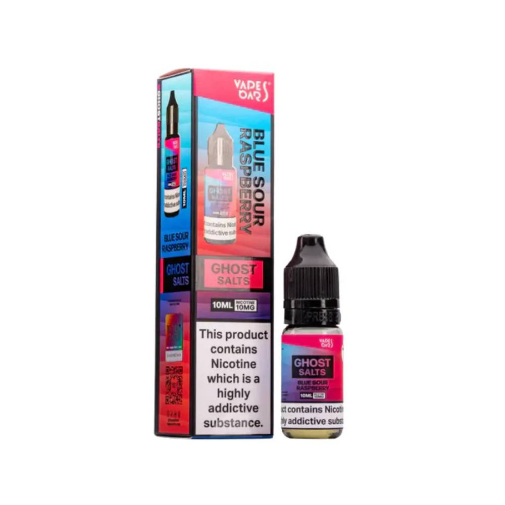 Ghost 3500 Nic Salts e liquids 10ml Blue Sour Raspberry 10mg