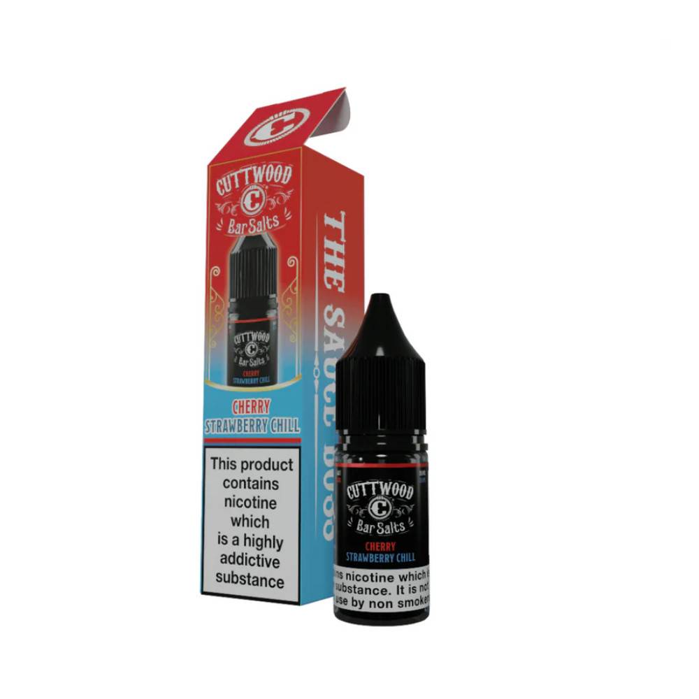 Cuttwood Bar Salt Nic Salts e liquids 10ml Cherry Strawberry Chill 10mg