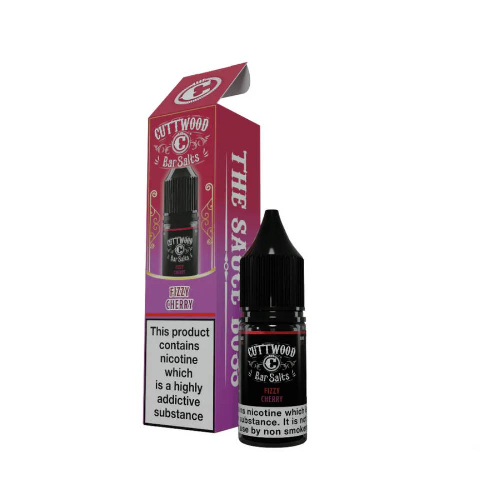 Cuttwood Bar Salt Nic Salts e liquids 10ml Fizzy Cherry 20mg