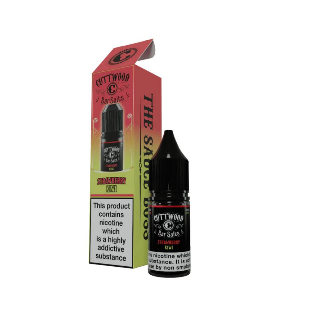 Cuttwood Bar Salt Nic Salts e liquids 10ml Strawberry Kiwi 20mg