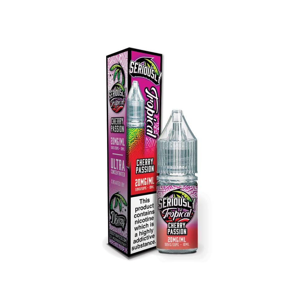 Doozy Serious Tropical Nic Salts e liquids 10ml Cherry Passion 10mg