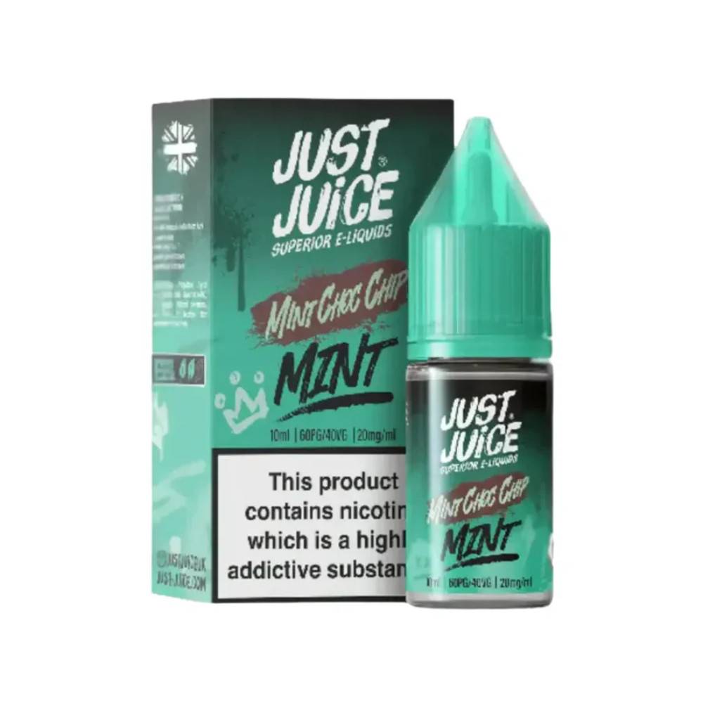 Just Juice Mint Nic Salts e liquids 10ml