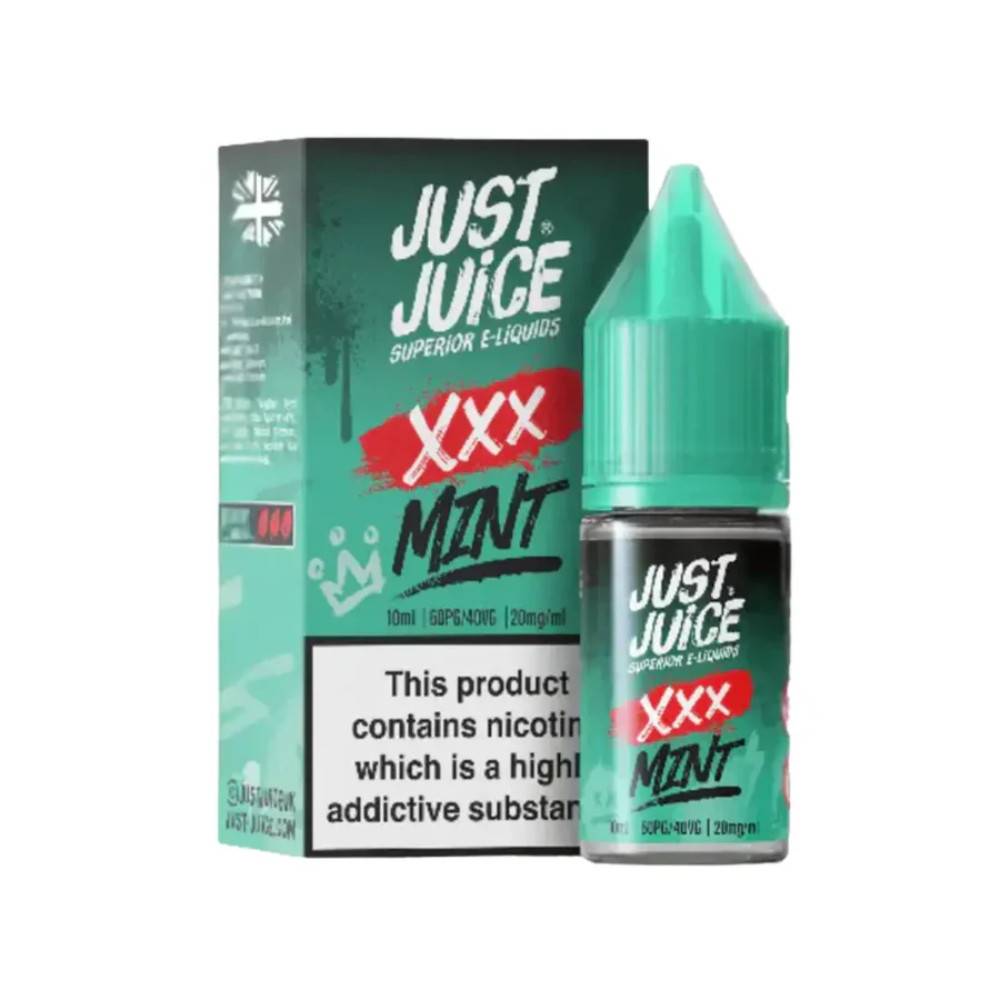 Just Juice Mint Nic Salts e liquids 10ml XXX Mint 20mg