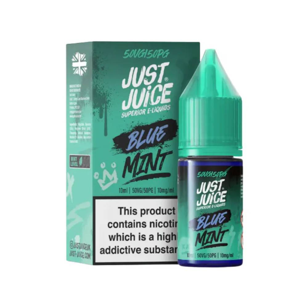 Just Juice Mint Nic Salts e liquids 10ml Blue Mint 10mg