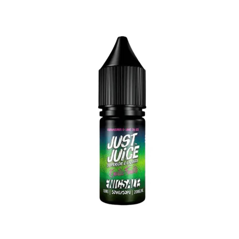 Just Juice Exotic Fruits Nic Salts e liquids 10ml Guanabana & Lime On Ice 20mg