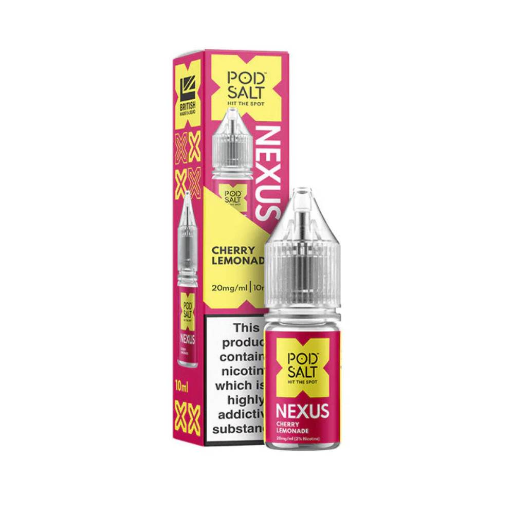 Pod Salt Nexus e liquids 10ml Cherry Lemonade 10mg