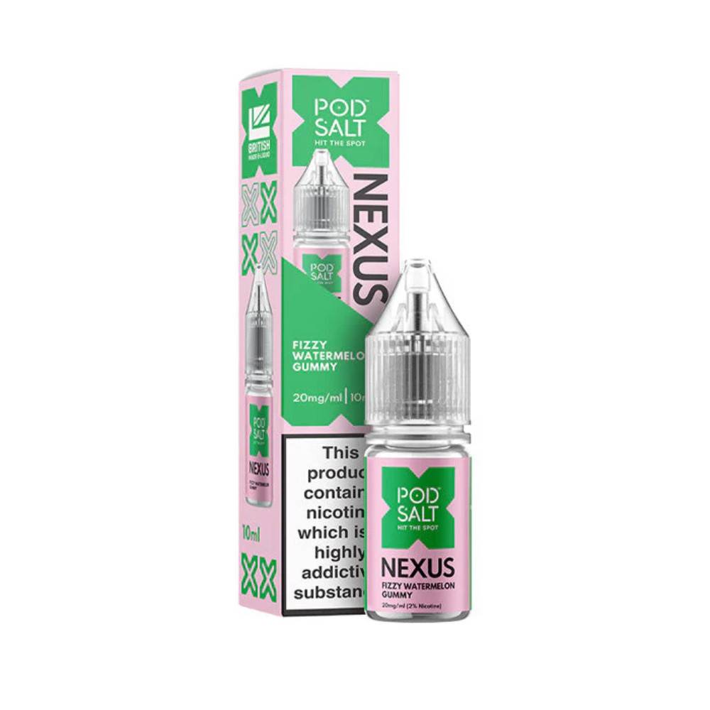 Pod Salt Nexus e liquids 10ml Fizzy Watermelon 20mg