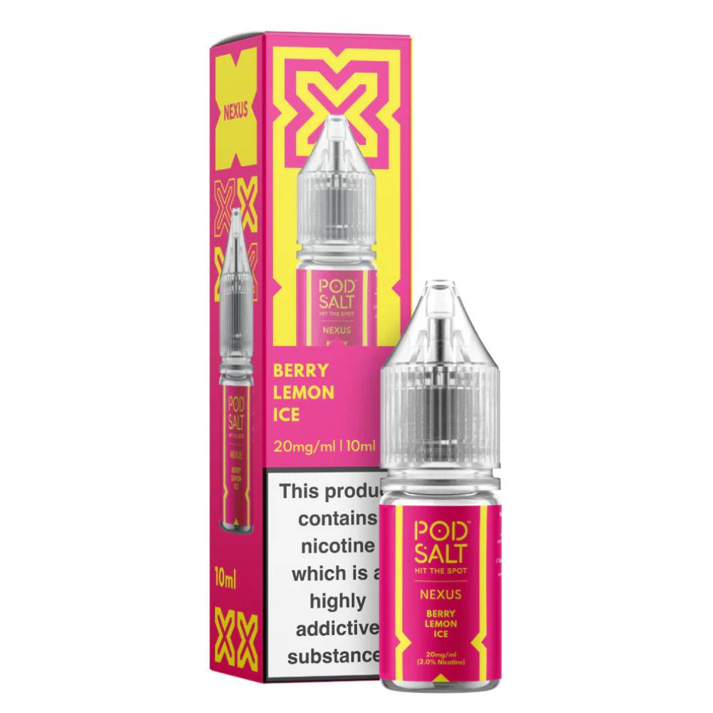 Pod Salt Nexus e liquids 10ml Berry Lemon Ice 10mg