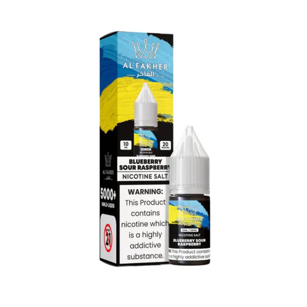 Al Fakher Nic Salts e liquids 10ml Blue Sour Raspberry 20mg