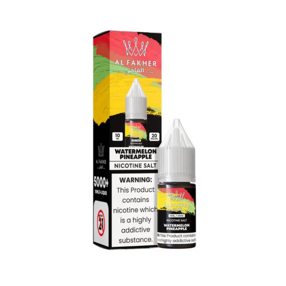 Al Fakher Nic Salts e liquids 10ml Watermelon Pineapple 10mg