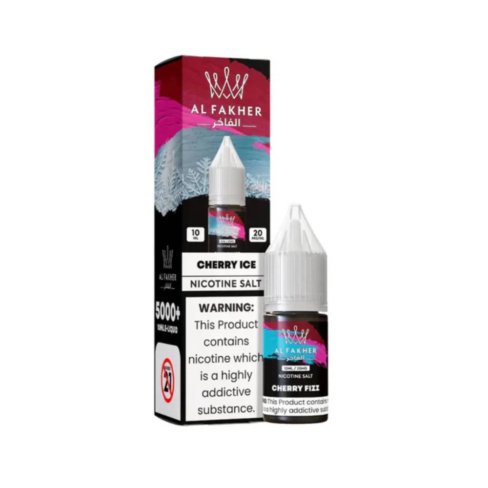 Al Fakher Nic Salts e liquids 10ml Cherry Ice 20mg
