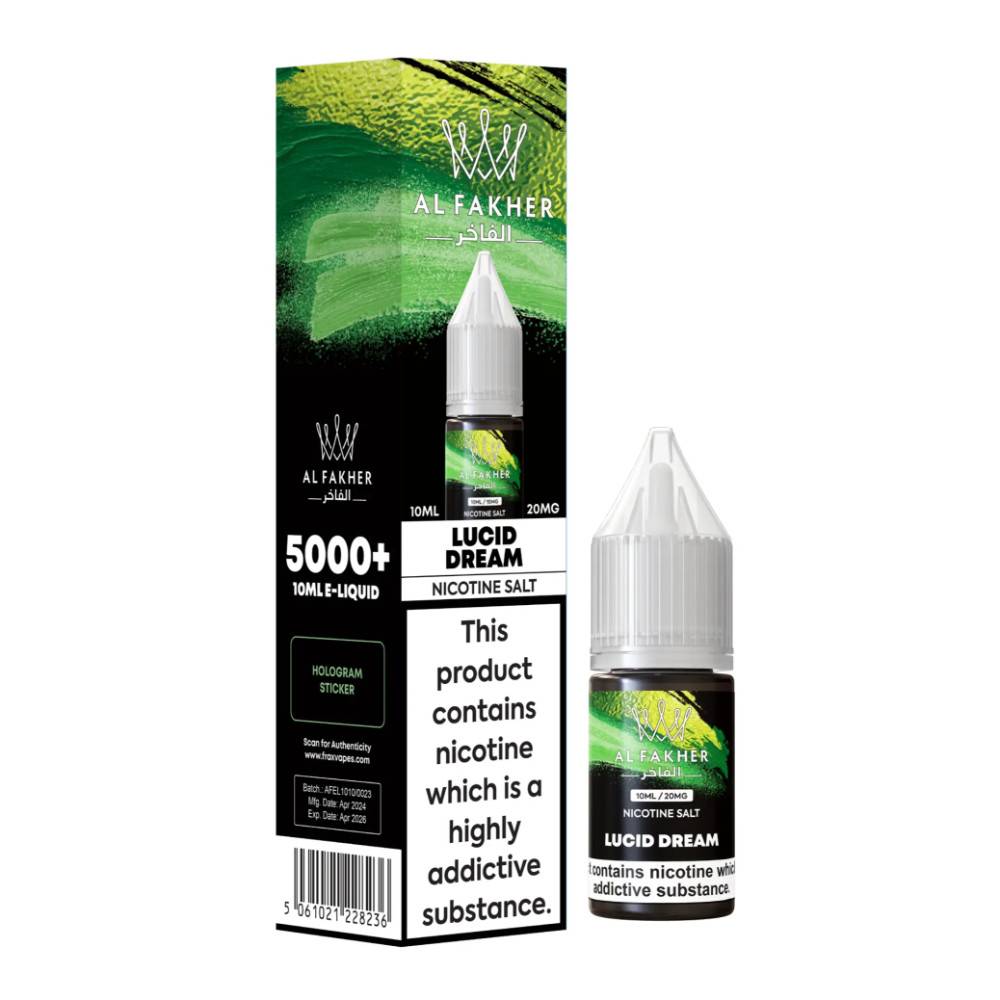 Al Fakher Nic Salts e liquids 10ml Lucid Dream 20mg
