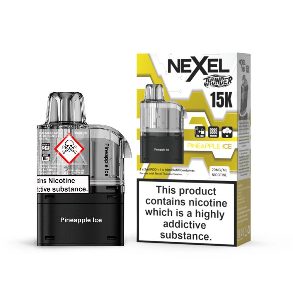 Nexel Thunder 15k Pods Pineapple Ice