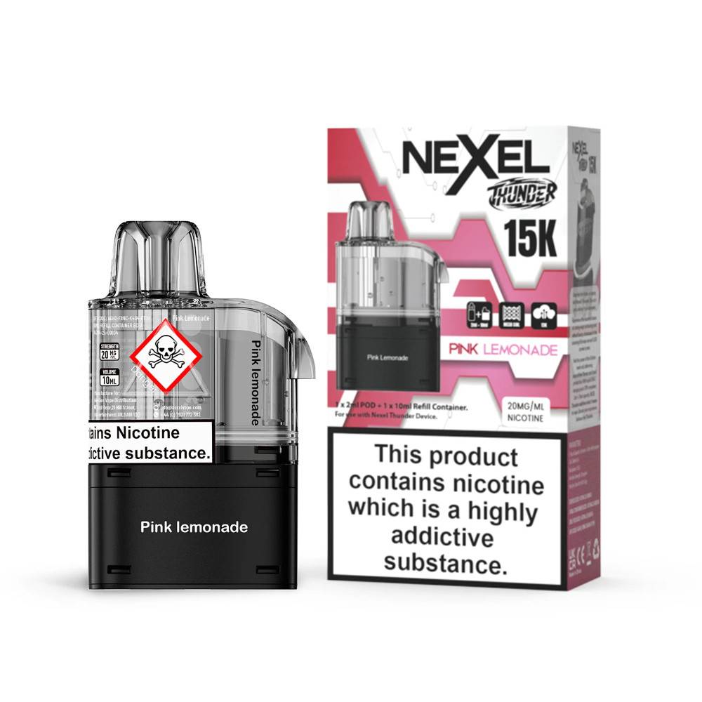 Nexel Thunder 15k Pods Pink Lemonade