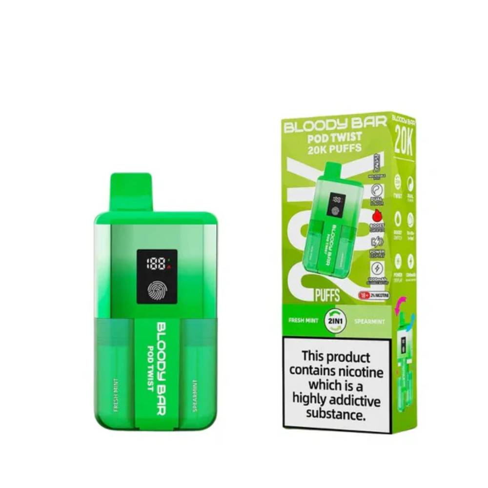 Bloody Bar Twist 20k Fresh Mint / Spearmint