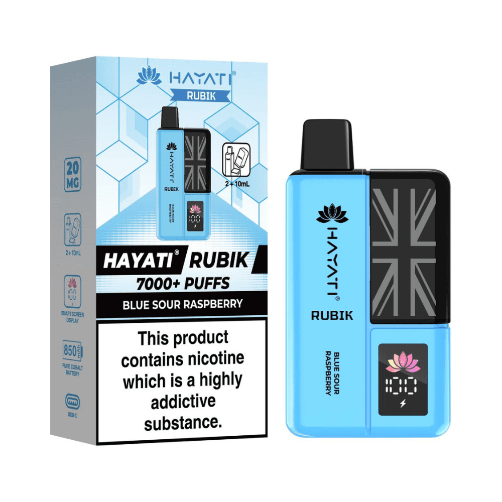 Hayati Rubik 7000 Blue Sour Raspberry