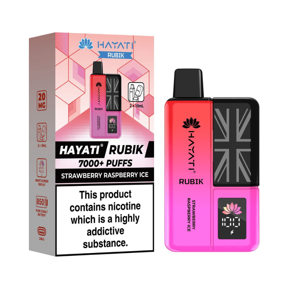 Hayati Rubik 7000 Strawberry Raspberry Ice