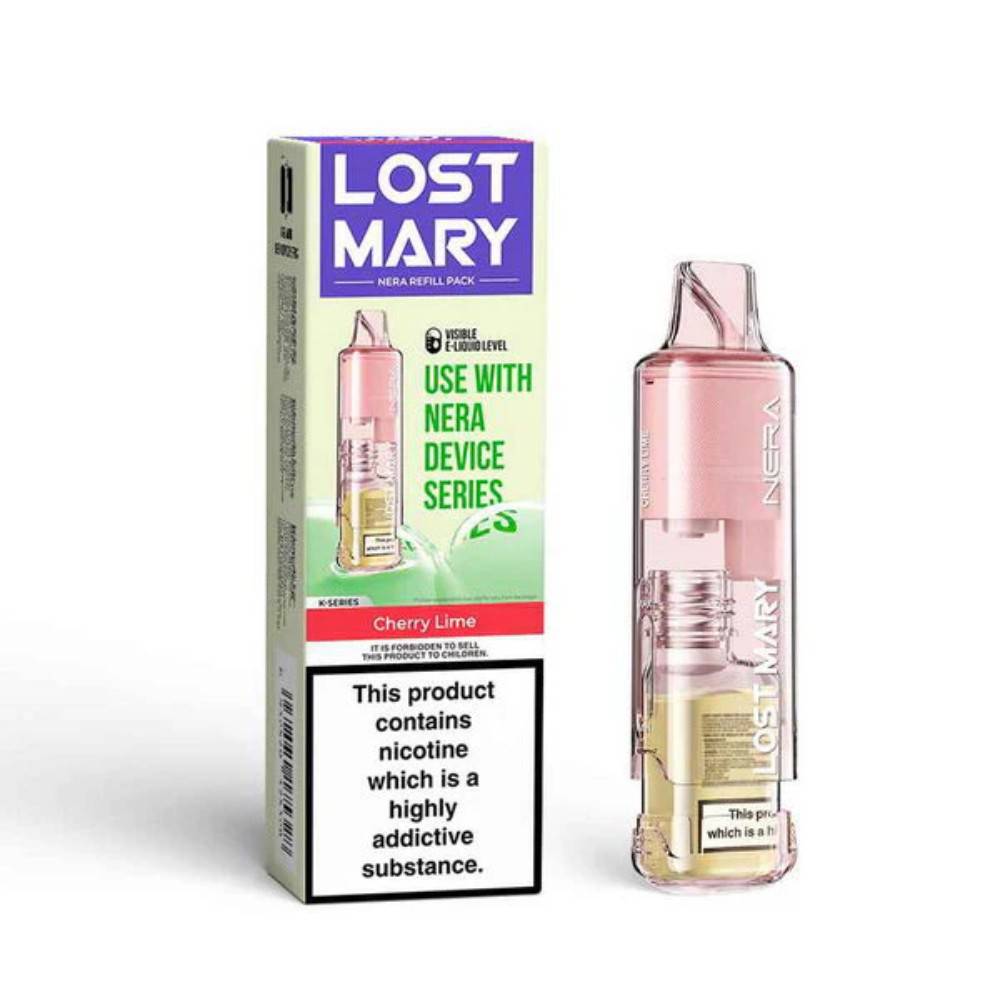 Lost Mary NERA 30k Pureview Refill Pod Packs Cherry Lime