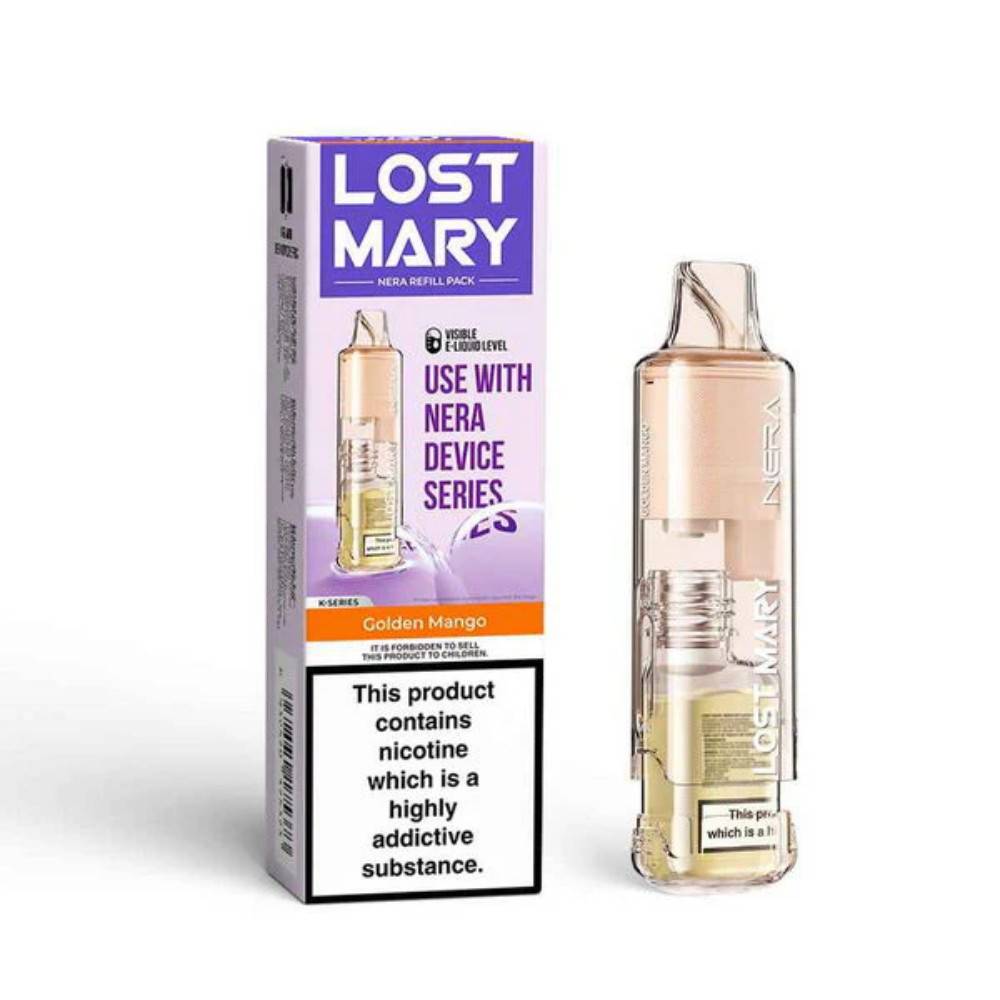 Lost Mary NERA 30k Pureview Refill Pod Packs Golden Mango