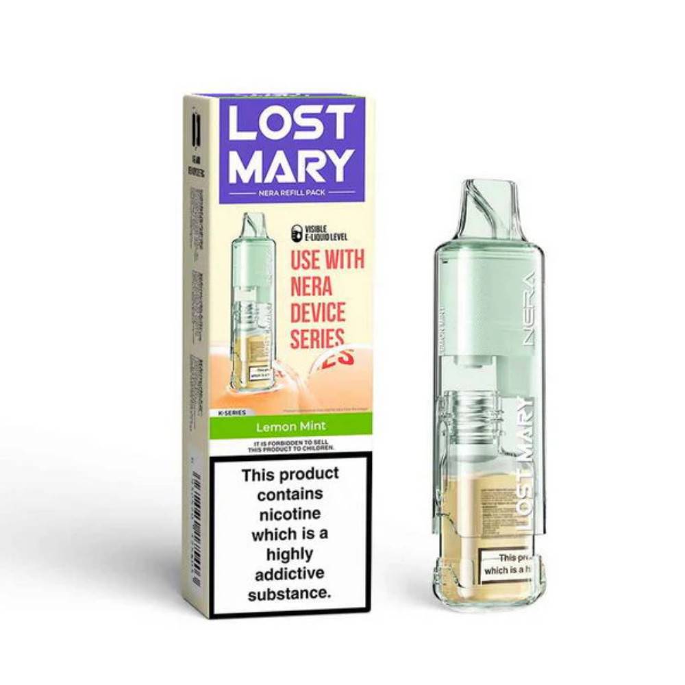 Lost Mary NERA 30k Pureview Refill Pod Packs Lemon Mint