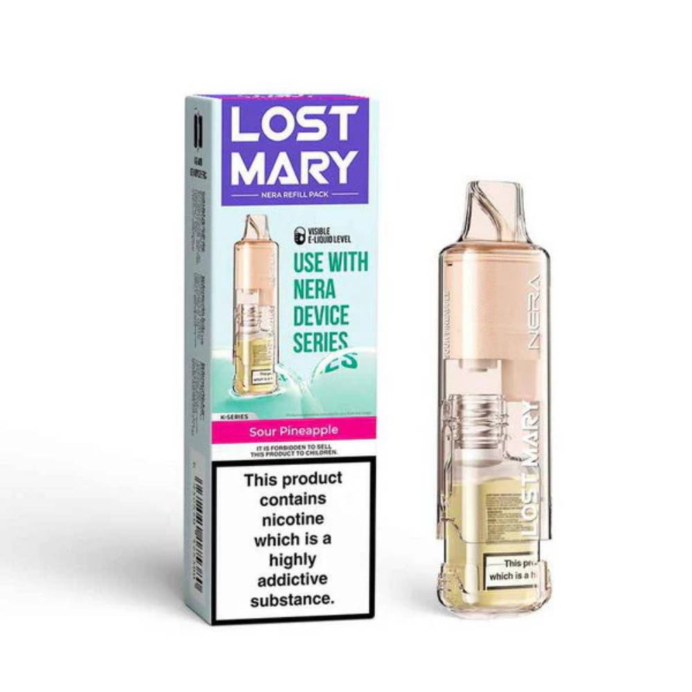 Lost Mary NERA 30k Pureview Refill Pod Packs Sour Pineapple