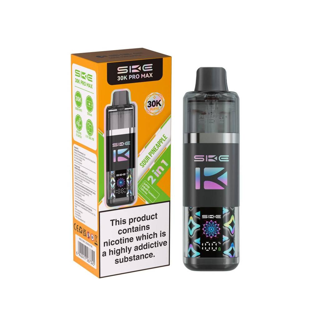 SKE 30k Pro Max Prefilled Vape Kit Sour Pineapple