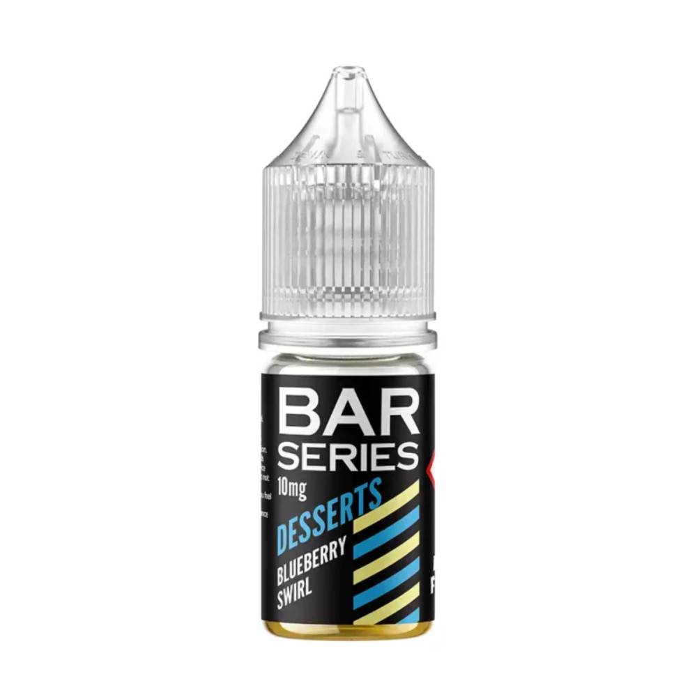 Bar Series Nic Salt Desserts Range 10ml Blueberry Swirl