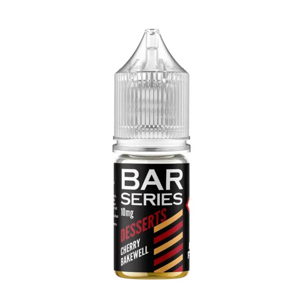 Bar Series Nic Salt Desserts Range 10ml Cherry Bakewell